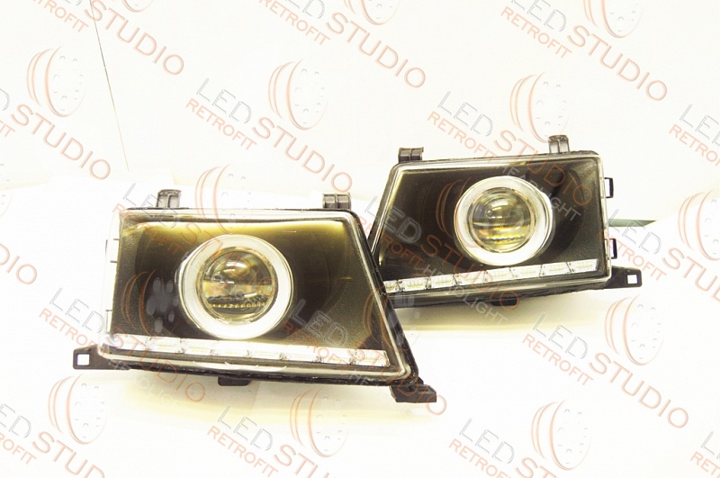 Bi Led фары Мицубиси Челленджер 97-